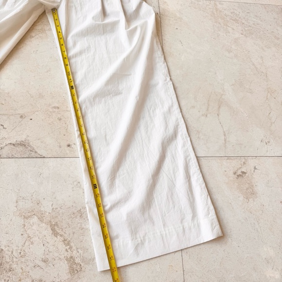 Brunello Cucinelli White Wide-Leg Pants size 4 - Picture 11 of 14